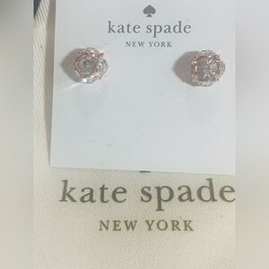 Kate Spade New York Lady Marmalade Studs Rose Gold NIB